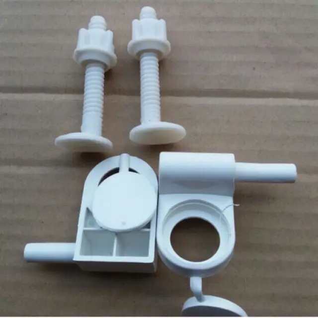 Bộ ốc nắp bồn cầu 2 khối ( két rời ) dùng cho loại bàn cầu phổ thông