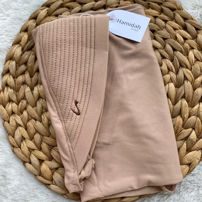 Bergo Hamidah S Pad Tebal Besar Original Hamidah bergo sport jilbab instan 4