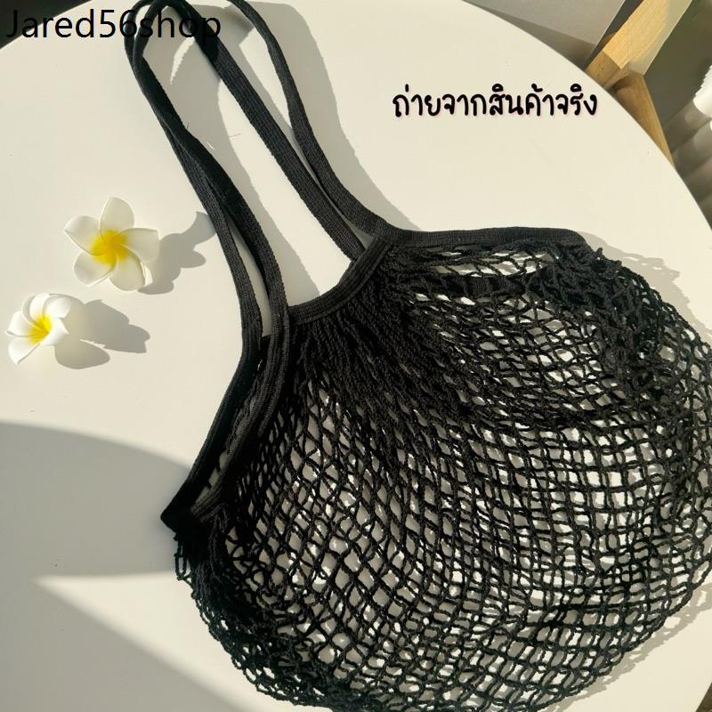 Product Introduction of RLL กระเป๋าไปทะเล สีขาวครีม สีดํา กระเป๋าสะพายไหล่ทอ ไปชายหาด ทนทานมาก 8
