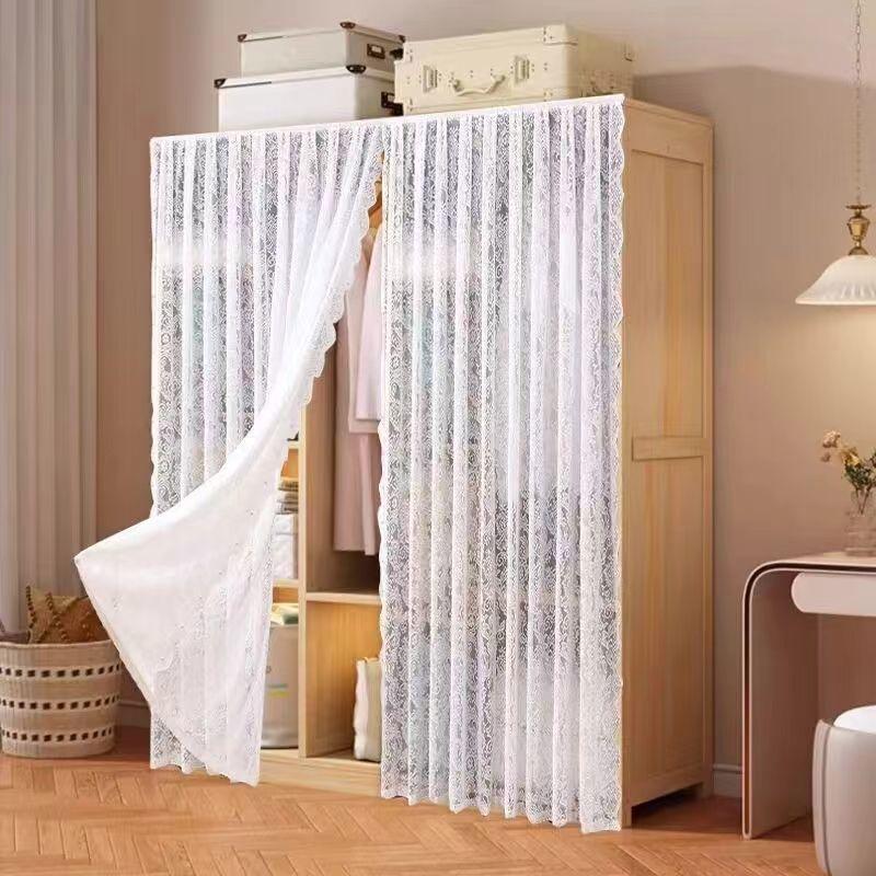 Product Introduction of Langsir Renda Berombak, Langsir Separuh Dapur, Langsir Pendek, Penebuk Pintu Velcro Tanpa Tebuk, Langsir Jaringan, Pelekat Sendiri, Putih, 2024 10
