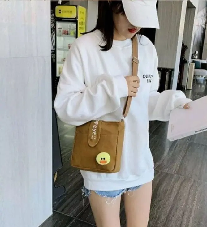 TASNOVAKU - SLING BAG WANITA MINI CONY AND FRIEND / TAS BAHU / TAS SELEMPANG KOREA STYLE 6