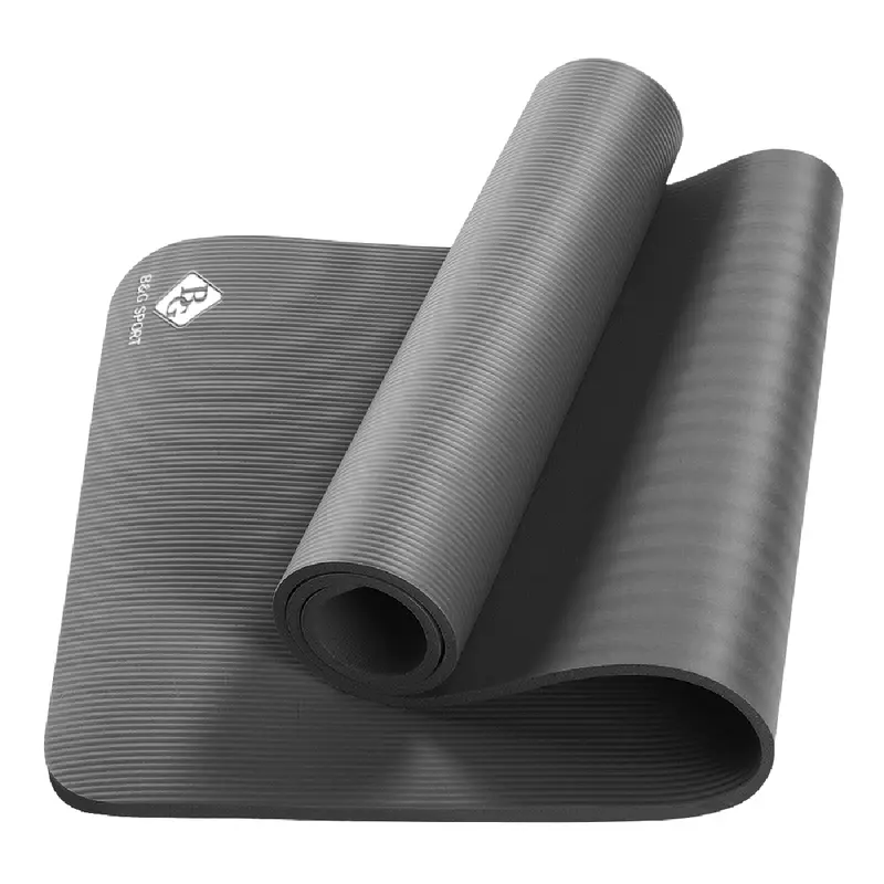 (10mm)BG-Thảm Tập  Yoga Sport Gym Siêu Dày Chất Liệu NBR Chống Trơn Trượt Tốt. Cao Su Tập Gym 2