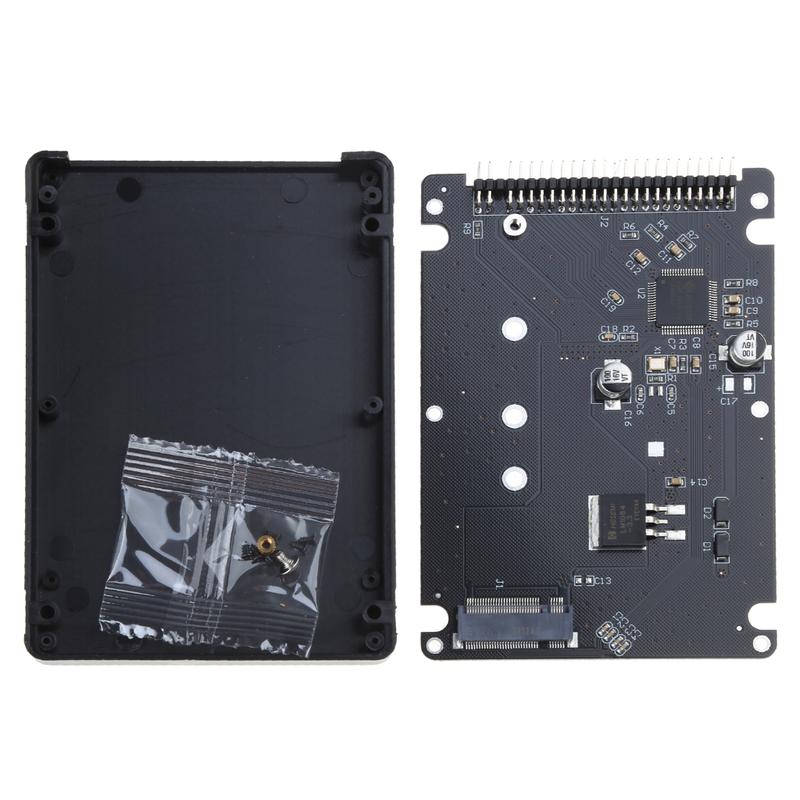 M.2 to IDE Enclosure Case Box B+M Key NGFF M.2 SSD to 2.5" IDE Converter IDE Adapter Support 2230 2242 2260 2280 2