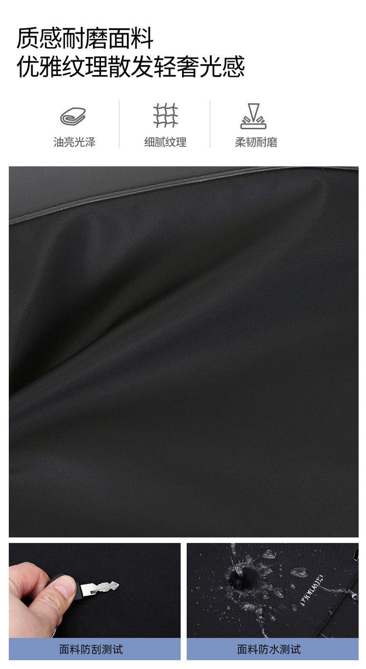 Product Introduction of Zipper Shoulder Bag Free Size Nylon Cloth Shoulder Crossbody Tote for Men 24