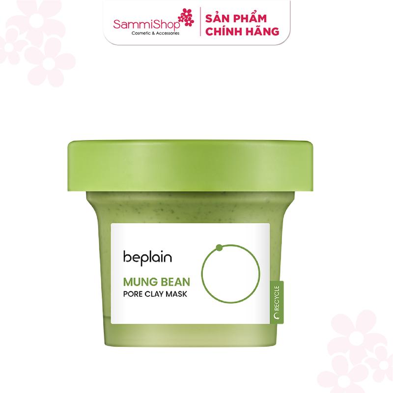Beplain Mặt nạ đất sét Mung Bean Pore Clay Mask 120ml