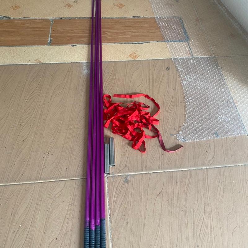 Combo 4 nan cacbon làm diều - 2 ống nối inox và dây chặn