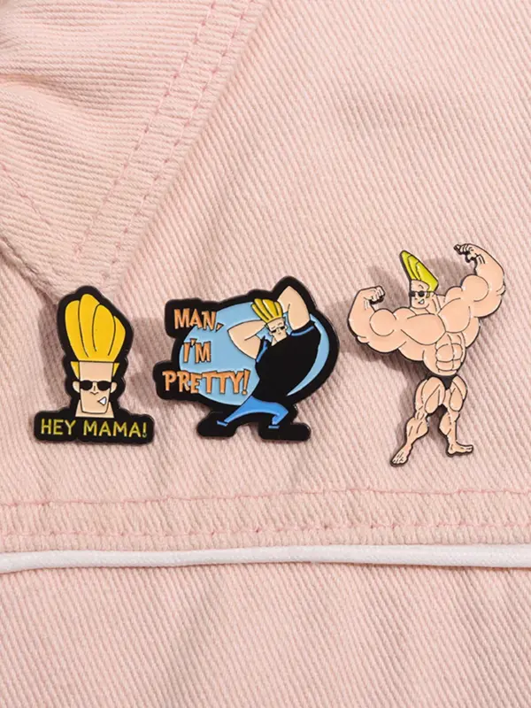 Cartoon Movie Character Brooch Set, Cute Enamel Pin for Daily Clothing Decor, Trendy All-match & Exquisite Brooch for Birthday Gift 3