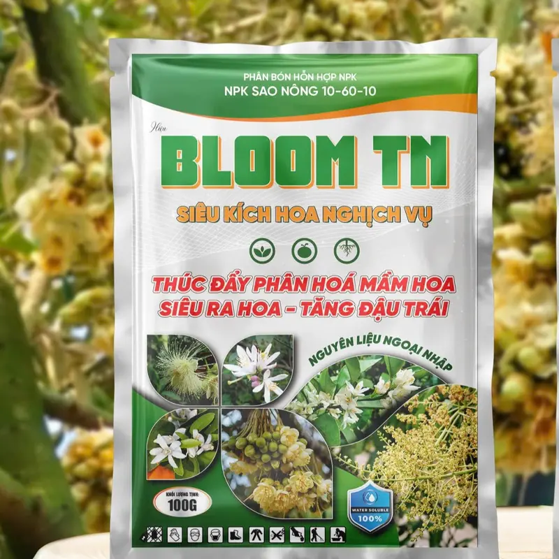 BLOOM TN -kích hoa nghịch vụ - phân hóa mầm hoa phân  bón 0