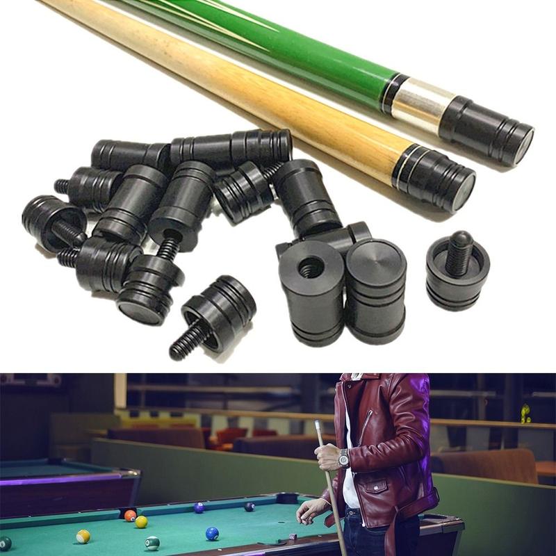 1Pcs Durable Billiard Extension Replacement Billiard Cue Joint Protector Bottom Cover Pool Snooker Accessory Back Plug Screw Block Butt Rubber Bottom Bumper Protector for MEZZ/Predator Billiard Pool Cue 1