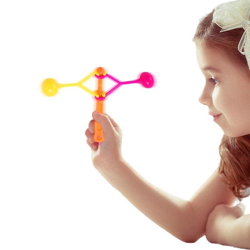 Product Introduction of Traditional Nostalgic Double Touch Ball Hand Rocking Touch Ball Hammer Small Plastic Toy V1F3 29