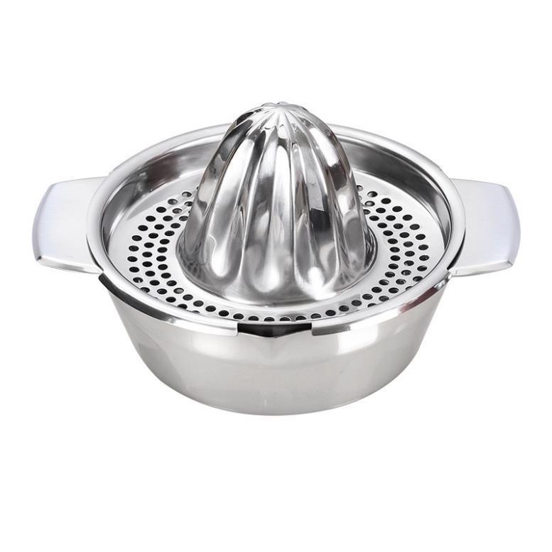 Bộ Vắt Cam INOX Tiện Lợi - Dụng Cụ Vắt Cam Bằng Tay Chất Liệu Không Gỉ Cao Cấp