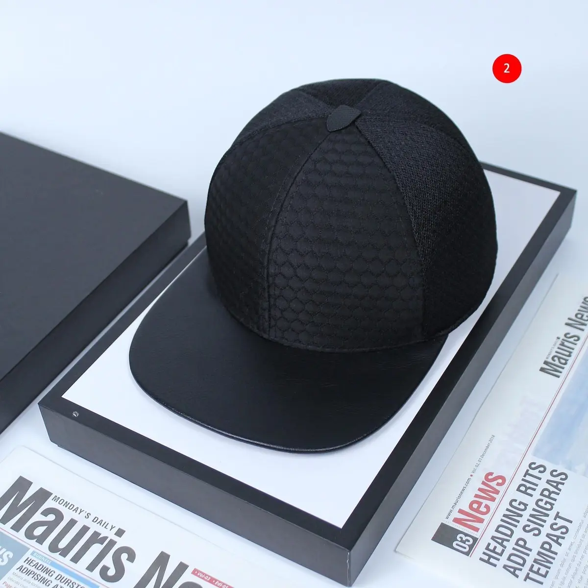 Mũ Nón SnapBack dệt caro núc sắt. Đuôi bấm Mũ lưỡi trai bóng chày