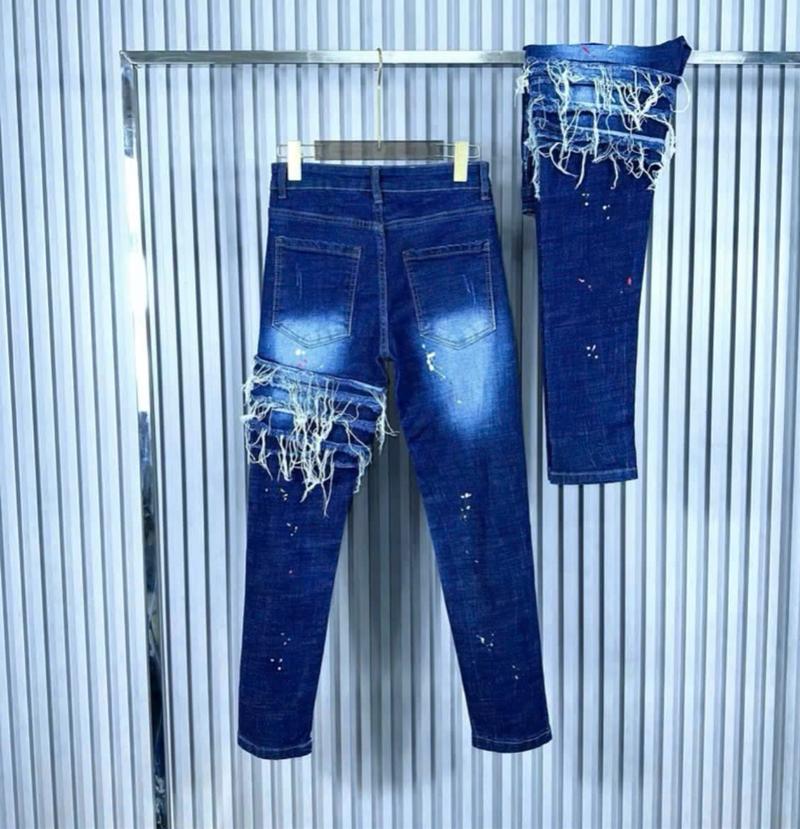 Product Introduction of Quần jean nam dài mài xước nhẹ vẩy sơn, chất vải co dãn 4 chiều, phong cách trẻ trung năng động, có túi - Pants 14