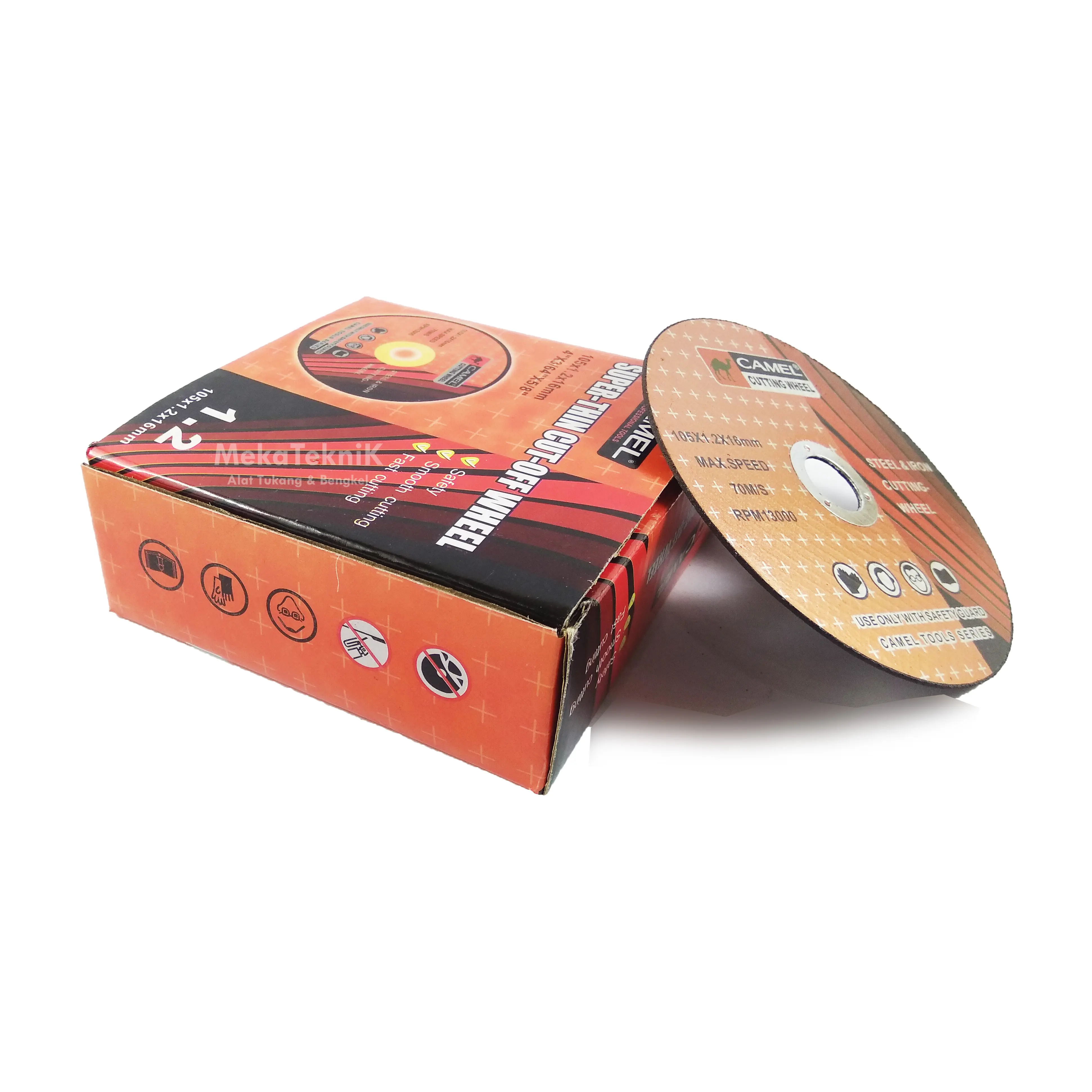 CAMEL MATA GERINDA TIPIS 4 X 1 MM / BATU GERINDA GRENDA GURINDA GRINDA BESI CUTTING WHEEL