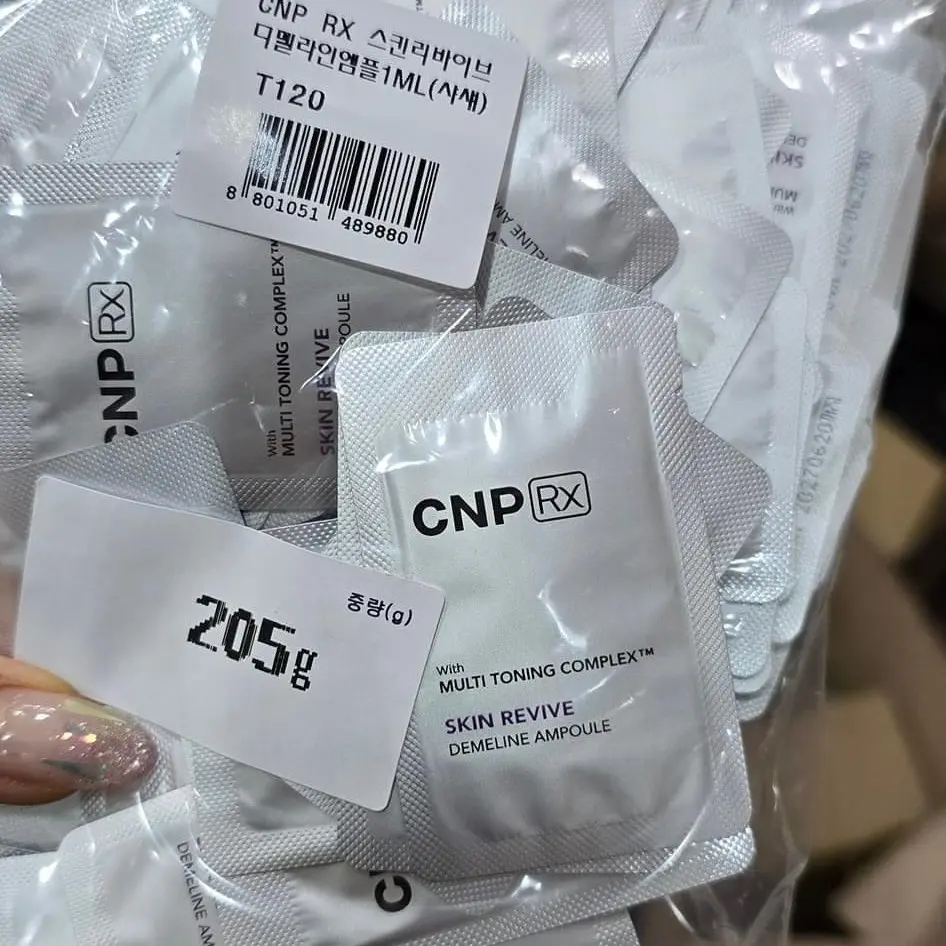 Combo 30 gói Sample Tinh chất CN P RX huỷ nám,tàn nhang,dưỡng trắng #Skin Revive Demeline Ampoule#nám#huỷ#nám