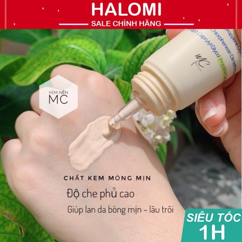  Kem nền MC Make Color Foundation 50ml mướt mịn kiềm dầu tốt phù hợp cho mọi loại da HALOM 