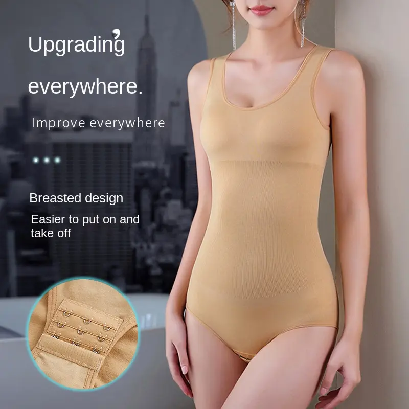 Seamless Body Shaper For Women With Butt Lifting And Tummy Control Open Crotch Bodysuit For Slimming And Shaping