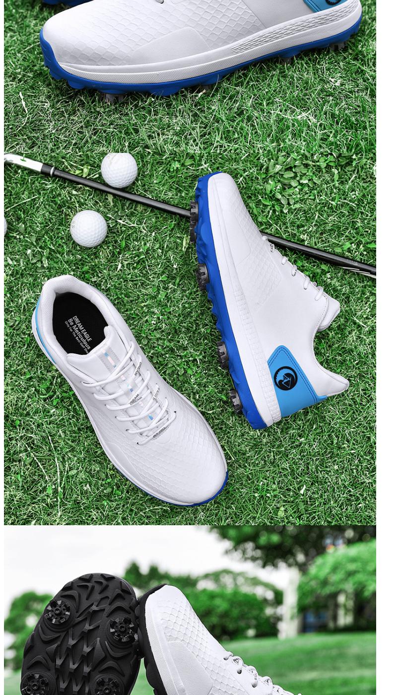 Product Introduction of Men's Professional Brush Shoe Golf Shoe Waterproof plus Size Golf Training Sneakers Non-Slip Low-Top Breathable Xz25037 14