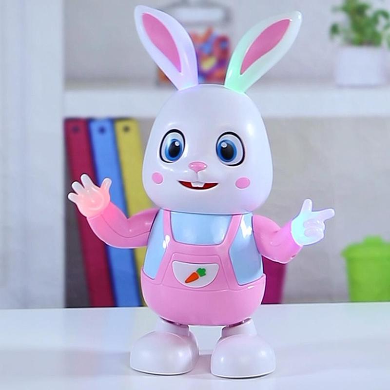 Product Introduction of Đồ Chơi Robot Thỏ Nhảy Múa, Hát Bài, Trống Âm Nhạc Thỏ Điện Tử Quà Tặng Đồ Chơi Thú Cưng Robot Dễ Thương Beat G1Q9 31
