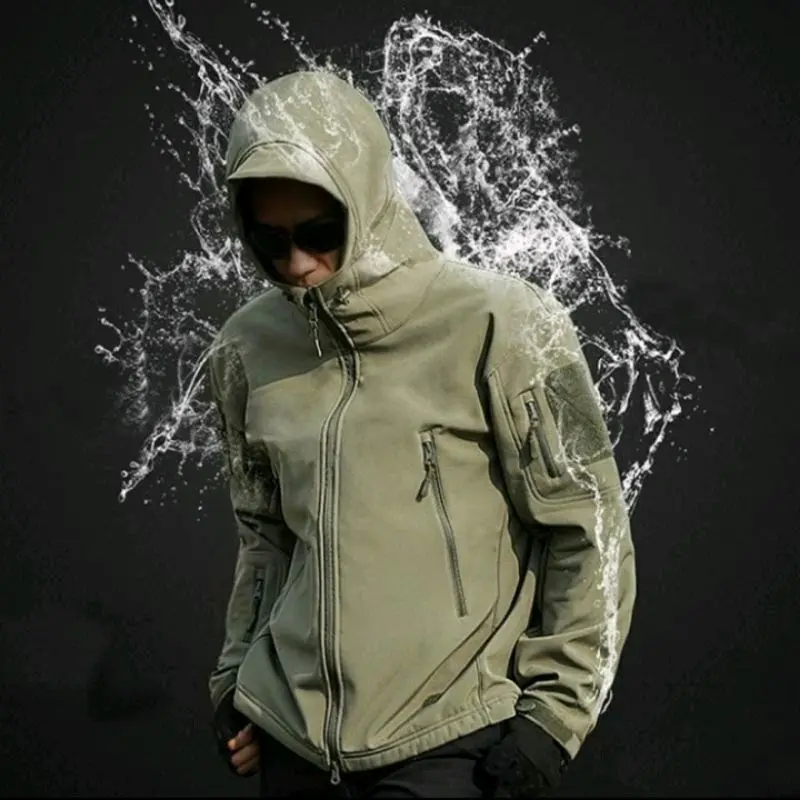 Jacket TAD Tactical Waterproof Jacket Gunung Outdoor Anti Air
