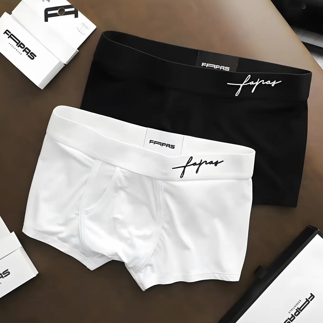 Combo 5 Chiếc Quần Boxer Chữ Ký Thun Lạnh [ Hàng Loại 1 ] Quần Boxer/Quần Đùi Menswear  Sịp TK03  quầnlót
