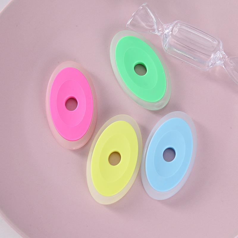 Product Introduction of 6Pcs/Set Erasable Gel Pen Special Rubber Color Oval Eraser for Neutral Erasable Pen Correction Supplies School Office Stationery 2