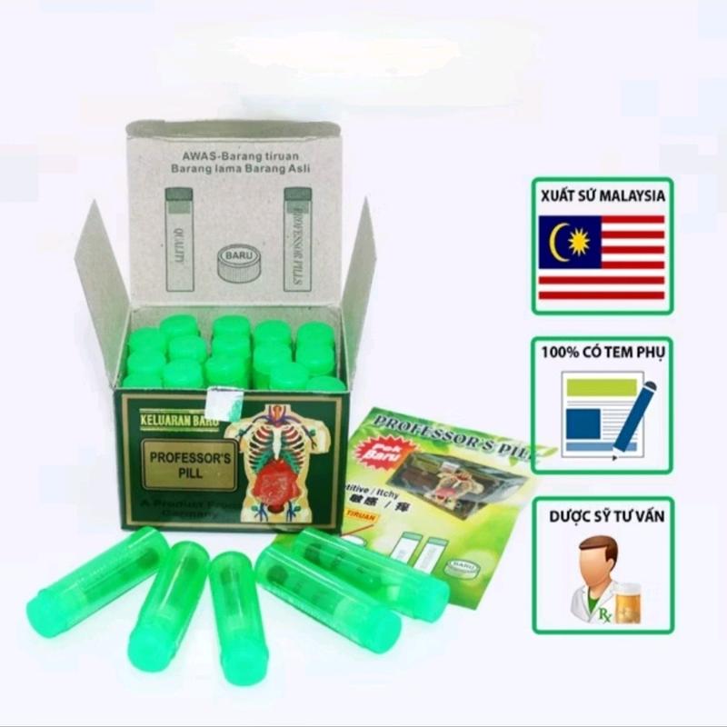 Viên khớp xanh Malaysia PROFESSOR'S PILL KELUARANBARU hàng chính hãng có tem chữ nhật.