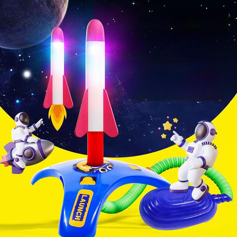 Pelancar Roket Dikendalikan Kaki, Mainan Pendidikan untuk Kanak-kanak ...