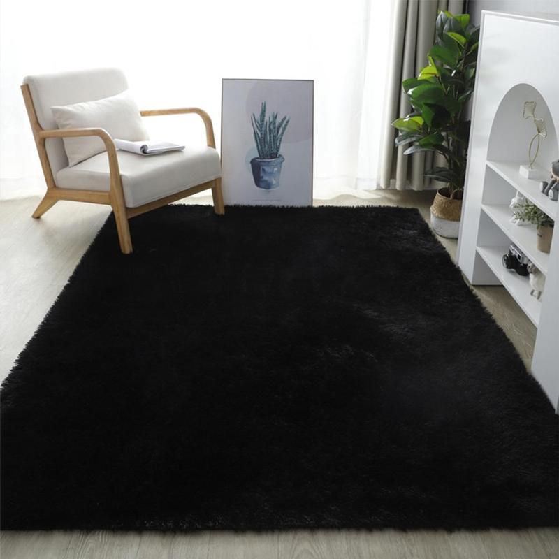 Christmas Area Rug, 1 Count Christmas Decor Durable Floor Rug, Soft Fluffy Floor Carpet, Solid Color Indoor Mat, Living Room Mat, Room Decor 80x160cm/31*62in, Christmas Gifts, Christmas Decorations 5