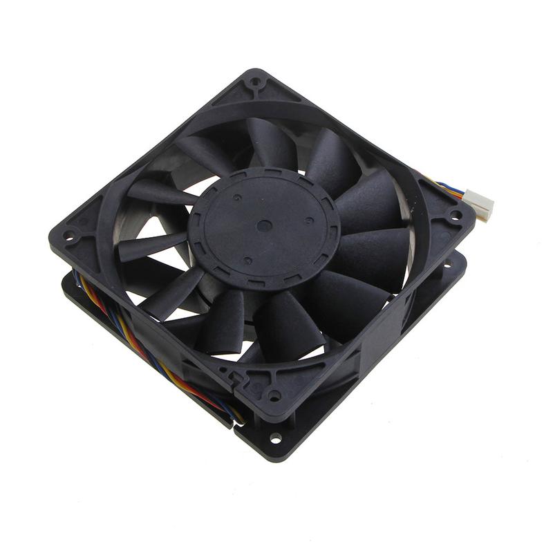 D12BM-12D CPU Fan 12038 12V 4-Pin PQM Temperature Control Cooling Fans 12cm 4700 rpm Strong Airflow Fan 2.3A 4