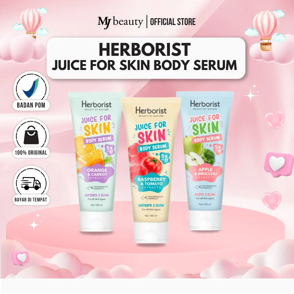 ✨MJ 100% ORI✨ Herborist  Juice For Skin Body Serum 180ml