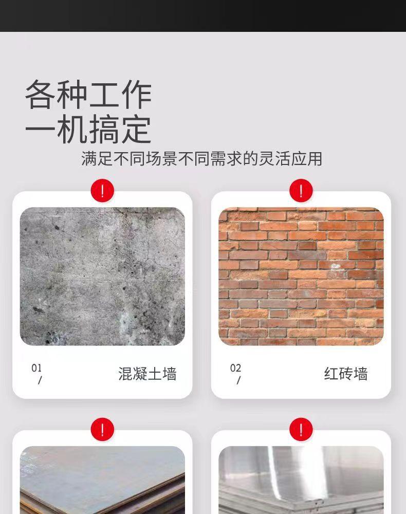 Product Introduction of Genuine Goods All-Steel Nail Gun Gun Nail Gun Silencer Nagler Decoration Fixed Staple Gun Ceiling Tool Fast Generation 6