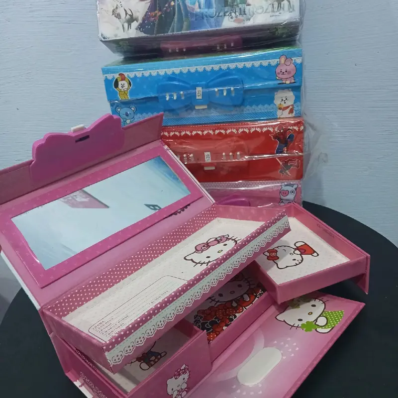 Kotak Pensil Susun 3D 1