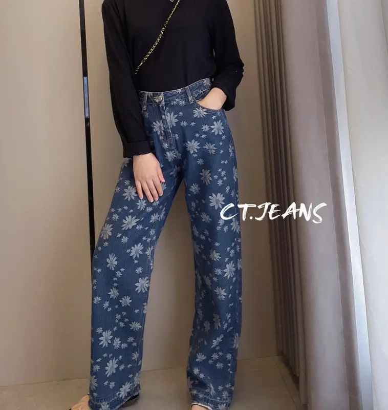 F·MIGA CL013 KULOT JEANS wanita murni Jeans Celana Panjang HW Kulot Jeans Boyfriend Jeans Korea Jeans Celana Jeans Impor jeans highwaist celana korean style celana jeans wanita jeans korea celana jeans kulot Bawahan High Bawahan High 4