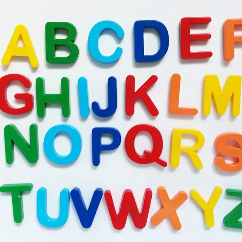 Magnetic letters numbers magnet huruf magnet abjad mainan anak - Shop ...