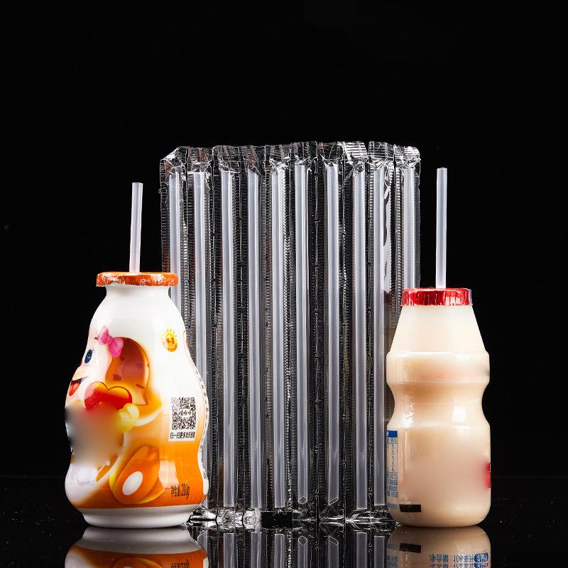 500Pcs DIY Plastic Straw Disposable Short Transparent Pointe - TikTok ...