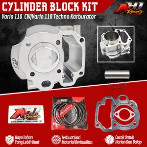 Boring Blok Seher Bore Up Vario 110 Techno Vario 110 CW Karbu KVB 54 Mm AH1 Racing Iron Casting