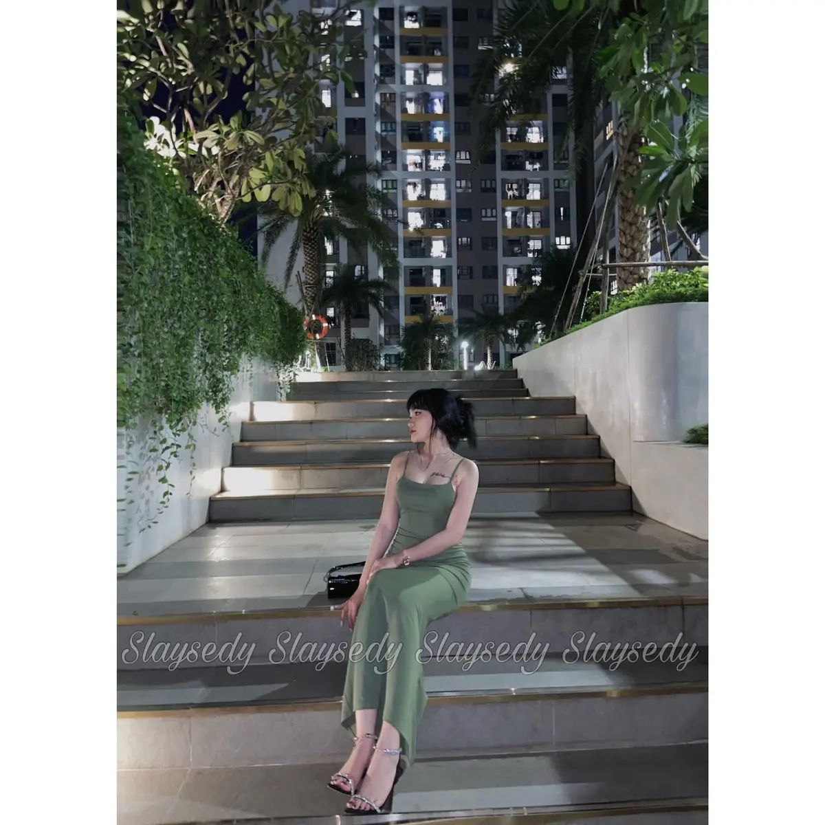 JILLY DRESS _ĐẦM BODY 2 DÂY DÁNG DÀI TÔN DÁNG ÔM SÁT CHẤT SOLEN CAO CẤP