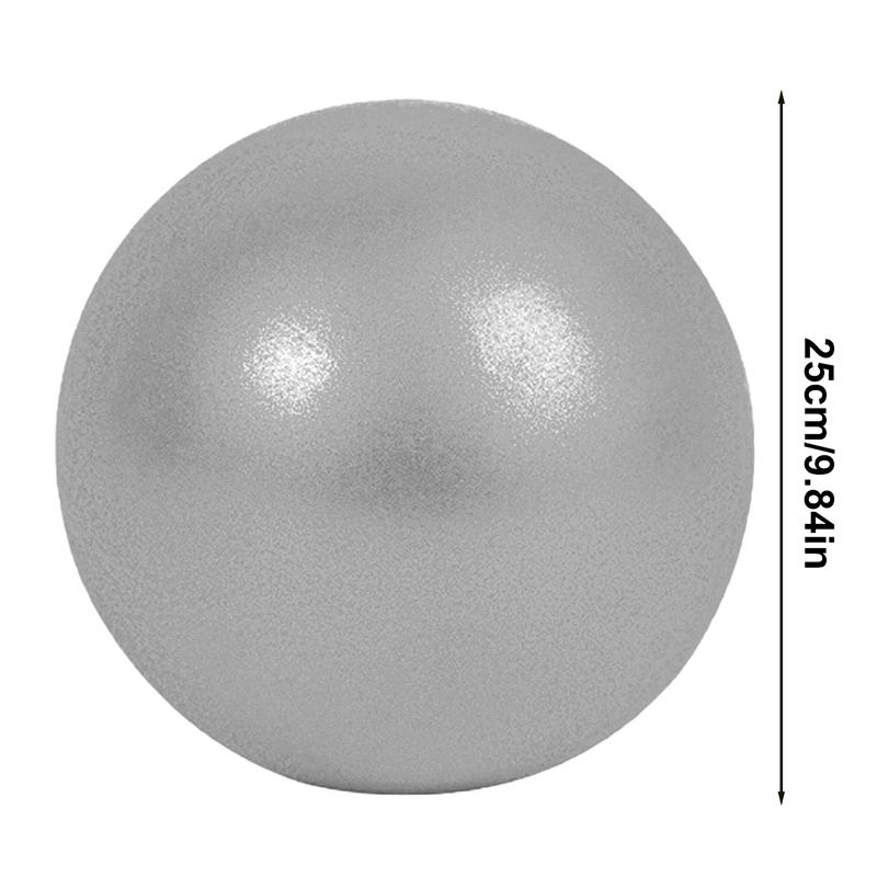 Product Introduction of 25cm Yoga Ball Frosted Thickened Explosion-Proof Clip-Back Ball Gymnastics Ball Fitness Ball Rhythmic Gymnastic Ball for Dance Practice Performance Exercise Training Competition 22