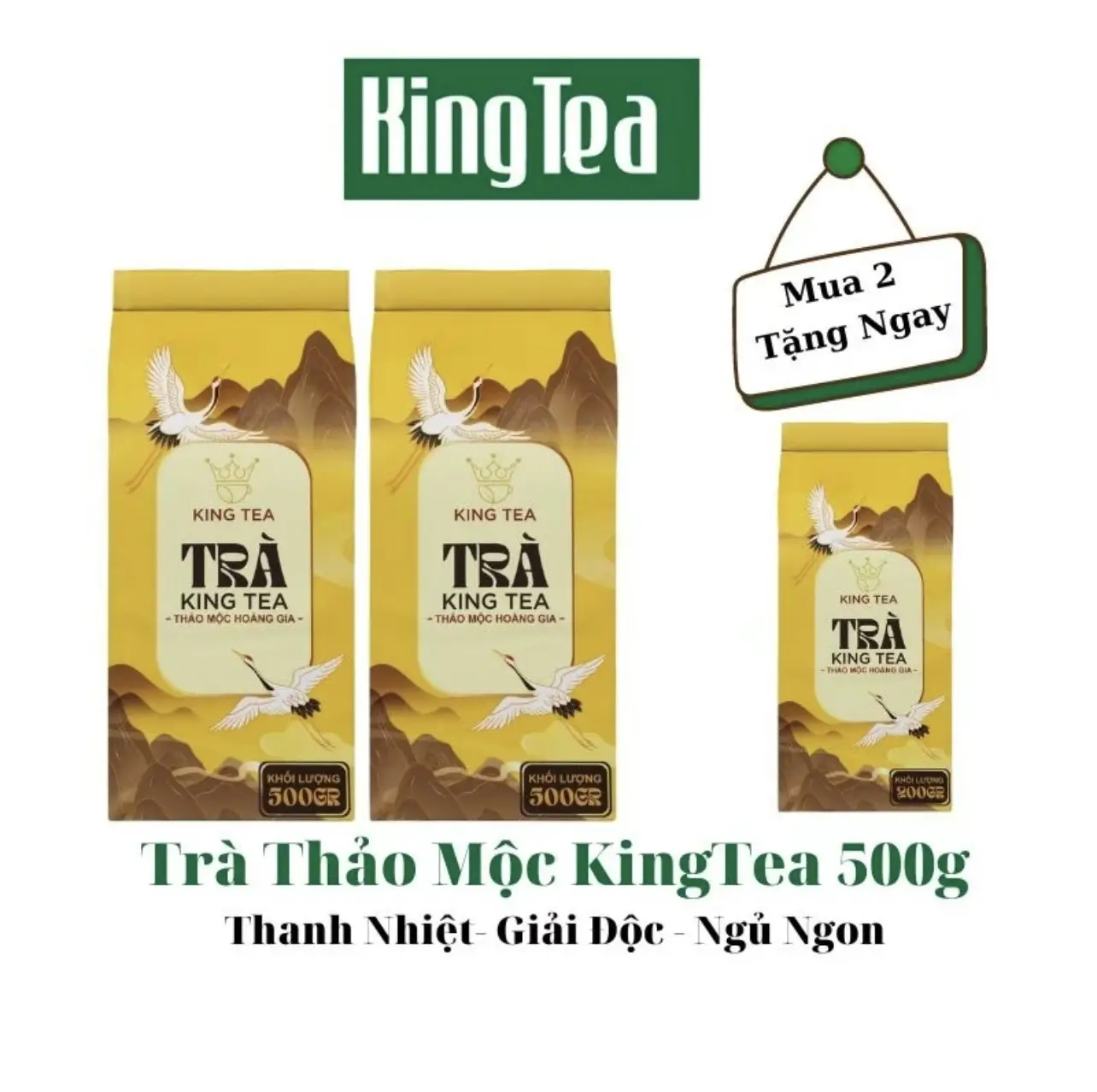 3 Túi Trà Thảo Mộc (2 gói 500gram + 1 gói 200gram)