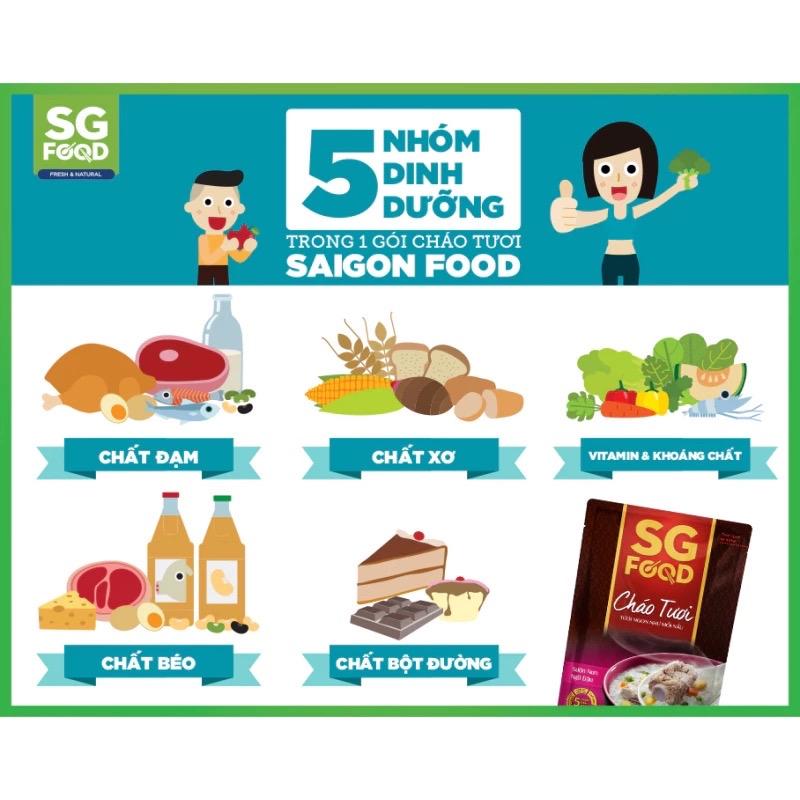 Cháo Tươi SG Food Bào Ngư Nhân Sâm 240g 3