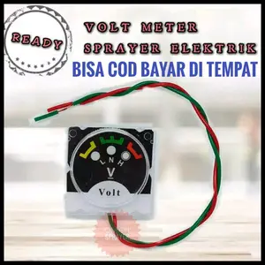 Volt Meter Sprayer Elektrik Original