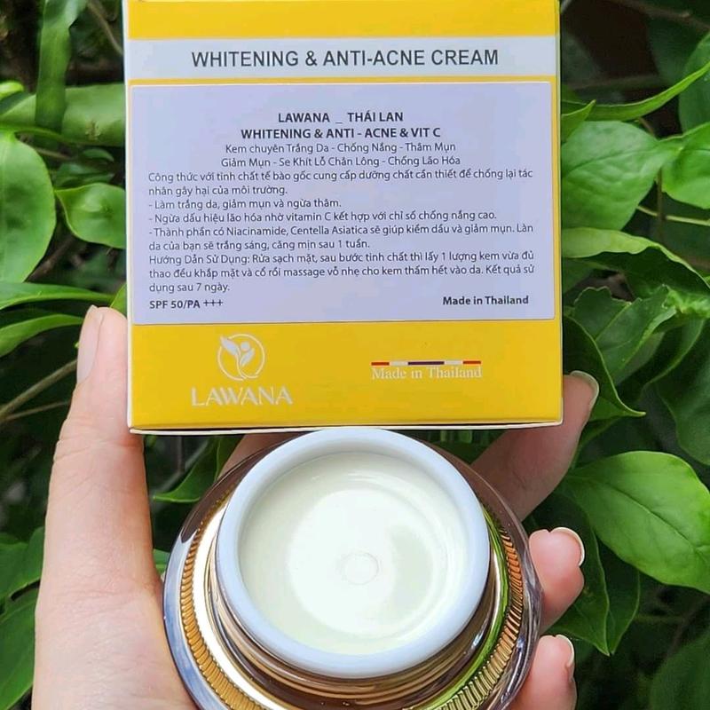 Kem chuyên nám, dưỡng trắng da LAWANA Thái Lan 3