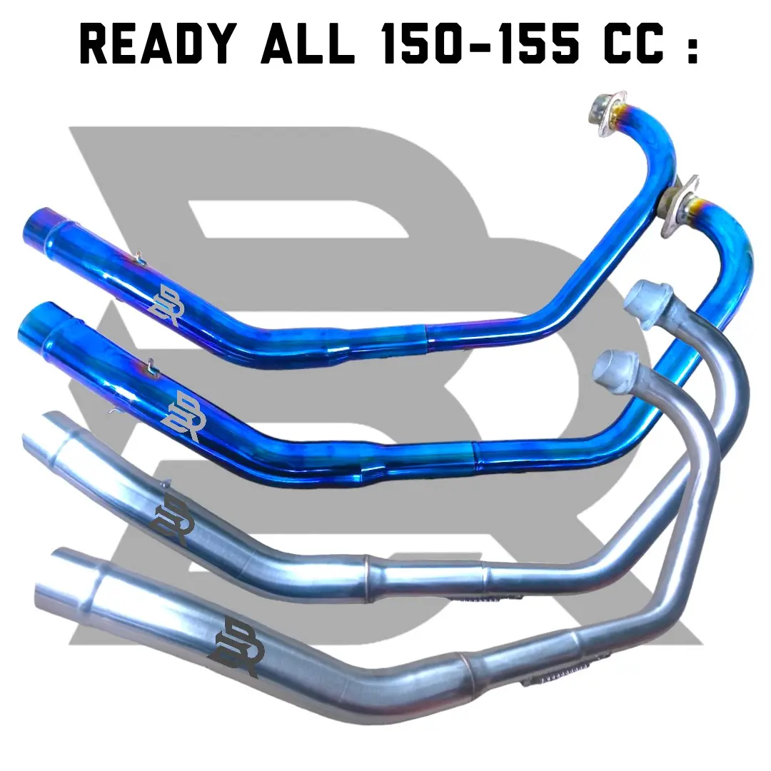 header leheran bending stainless Cbr 150r facelift cbrk45lokal cb150 new R15 v2 R15 V3 V4 Vixion R 155 gsx150 satria fu sonic supra gtt mx king tiger megapro xsr155 verza xabre byson dll