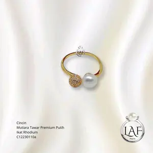 Cincin Mutiara C12230110a Anniversary Auspicious Birthday Wedding Engagement