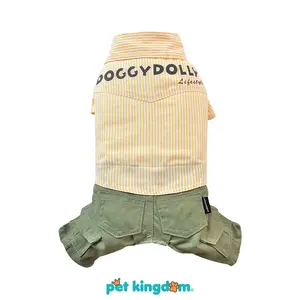 Pet Kingdom Doggy Dolly Baju Jumper Kasual Anjing - Merah Kostum Peliharaan Baju Kucing Baju Anjing Pakaian Kucing Pakaian Anjing