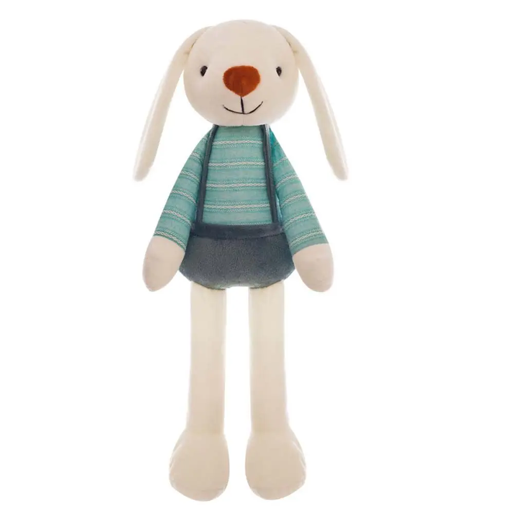 ตุ๊กตากระต่าย Kawaii ขนาด 40 ซม. สำหรับทารก ตุ๊กตาสัตว์ผ้านุ่มน่ารัก ของตกแต่งบ้านสำหรับเด็ก ของเล่นเอาใจเด็ก ของขวัญ