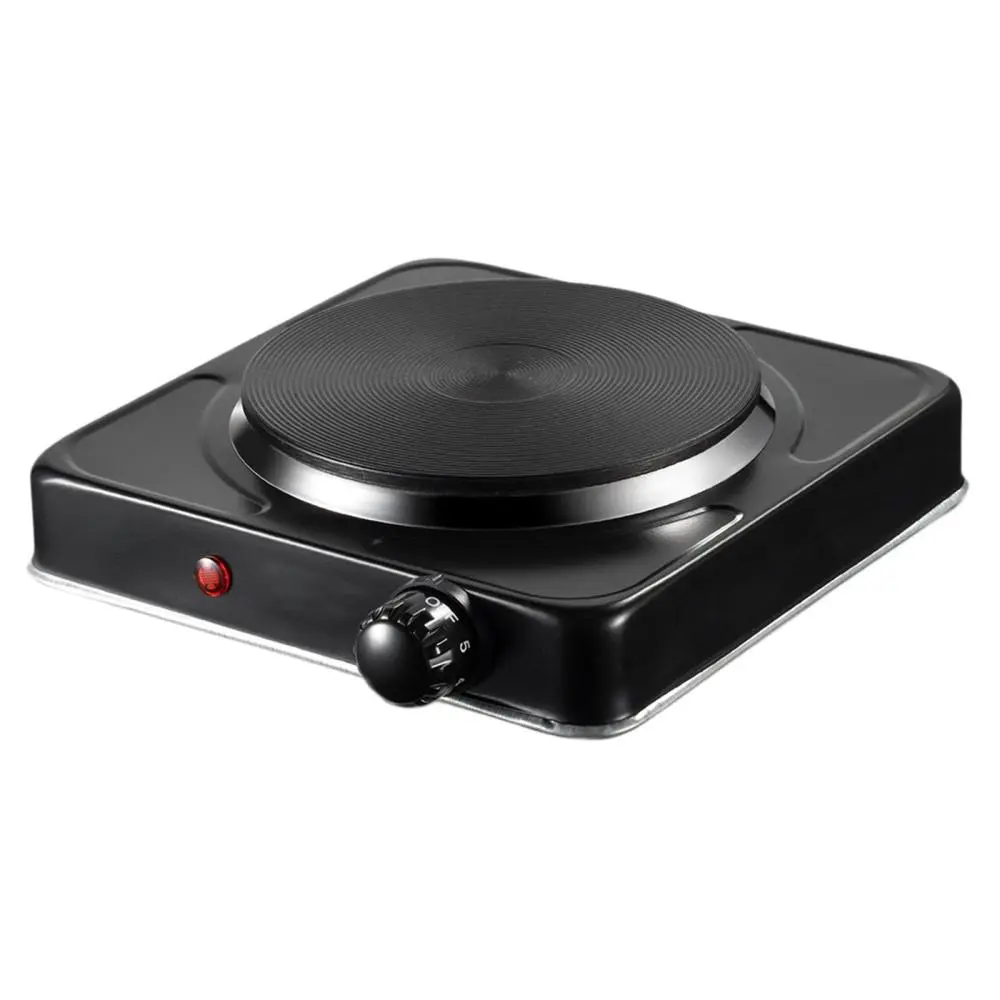 Single Burner Compact Cooking Stove 5 Level Adjustable Temperature Control Portable Versatile Electric Stove Electric Heater
