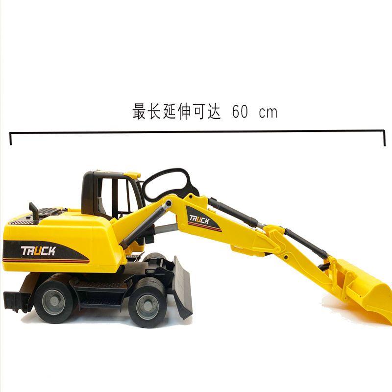 Product Introduction of Xe Đồ Chơi Máy Xúc Khổng Lồ, Bộ Đồ Chơi Xe Kỹ Thuật Cho Trẻ Em, Mô Hình Xe Bé Trai Và Bé Gái, Chuyển Động Quán Tính, Thích Hợp Cho Đồ Chơi Bãi Biển, Năm 2025 4