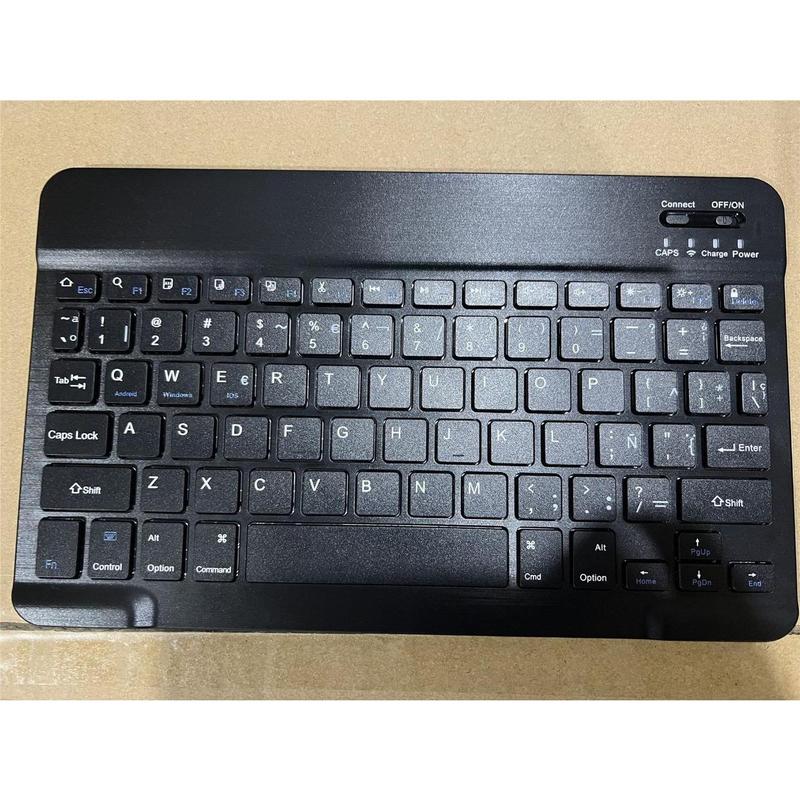 Ultra-Slim Bluetooth Keyboard Compatible with iPad 11 10.9  10.2 12.9 -inch/iPad Air/iPad 9.7-inch/iPad Pro/iPad Mini, iPhone and other Bluetooth Enabled Devices Including iOS, Android, Windows 5